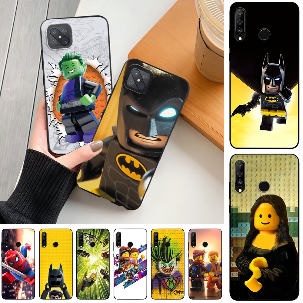 Ốp Điện Thoại Silicon Mềm Màu Đen Hình LEGO Cho OPPO A59 F1s A54 4G A54 5G A73 2017 A73 2020 4G