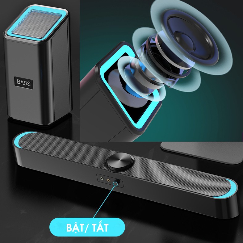Loa Máy Tính, loa Bluetooth SADA 2.1 SUPER BASS 9D, Kết nối máy tính  laptop PC tivi Mang cả rạp hát về nhà bạn