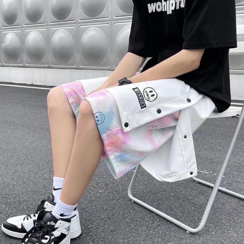 Quần Short Hai Lớp Phong Cách Hàn Quốc Thời Trang Dành Cho Nam