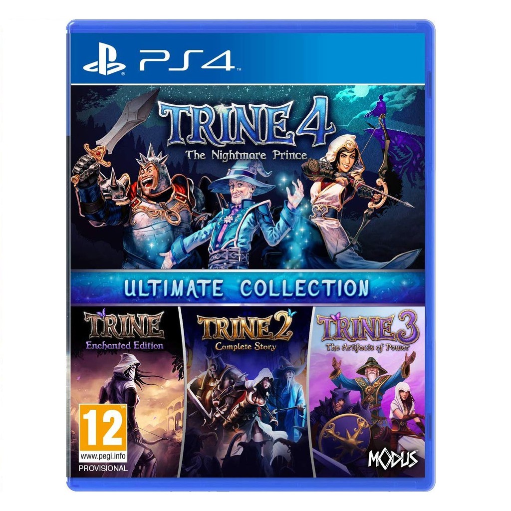 Đĩa game ps4 Trine Ultimate collection