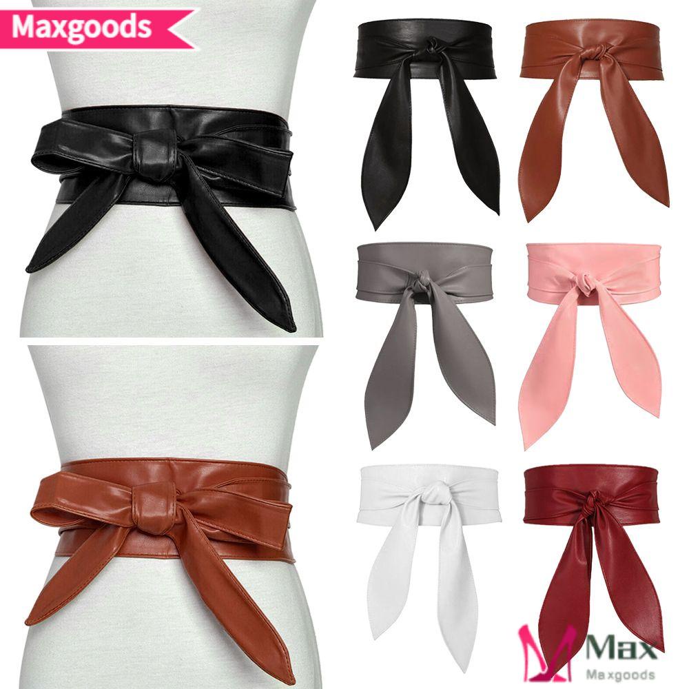 Thắt Lưng Ruy Băng Bản Rộng Co Giãn Trang Trí Quần Áo Thời Trang Cho Nữ