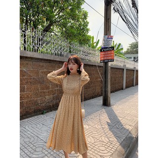 VÁY HOA NHÍ MAXI DÁNG TIỂU THƯ