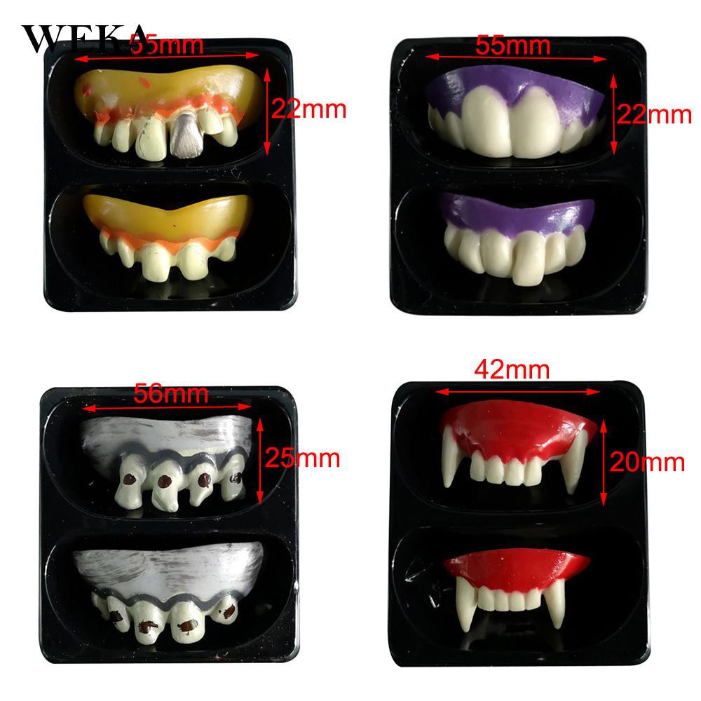 VAMPIRE 1 Hàm Răng Ma Cà Rồng Hóa Trang Halloween Cho Bé