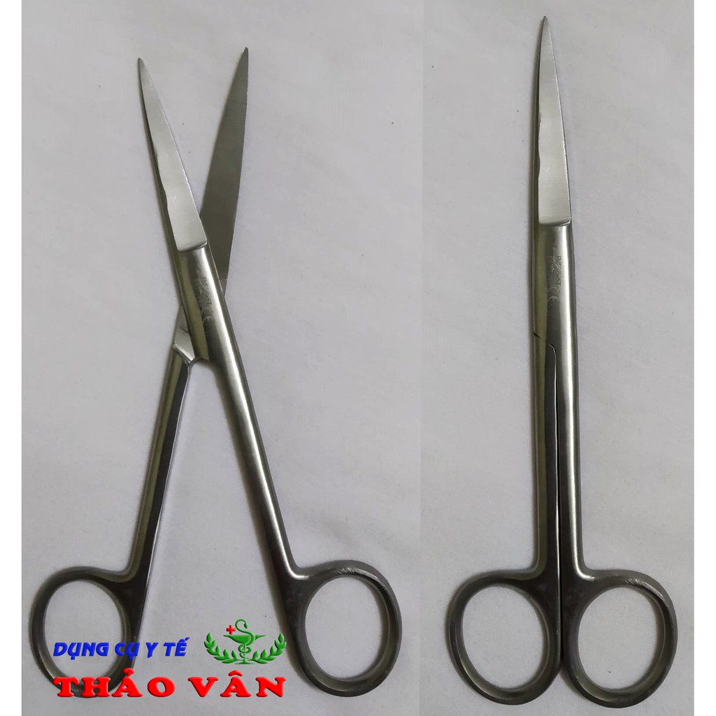 Kéo y tế thẳng nhọn Pakistan chính hãng các size