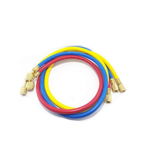 Dây sạc gas điều hoà máy lạnh Hongsen 1.5m - bộ 3 dây nạp gas chính hãng