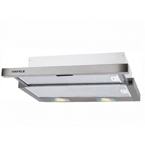 Máy hút mùi âm tủ Hafele HH-TI60D 60cm Inox và kính đen