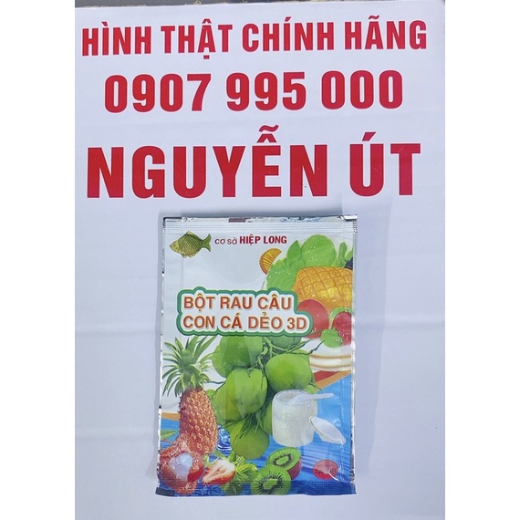 bột rau câu con cá dẻo hiệp long 12g