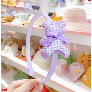 Bờm Cài Tóc Nơ Cho Bé Gái