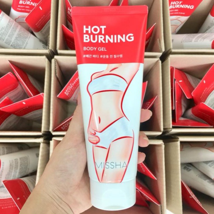 Kem Tan Mỡ Bụng Missha Hot Burning Perfect Body Gel 200ml