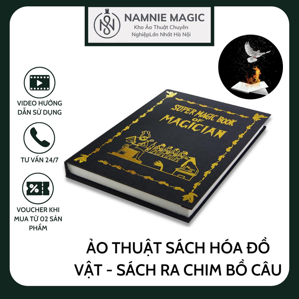 Ảo Thuật Biến Ra Chim Bồ Câu, Cuốn Sach Ma Thuật Xuất Hiện Đồ Vật Biểu Diễn Sân Khấu Dành Cho Trẻ