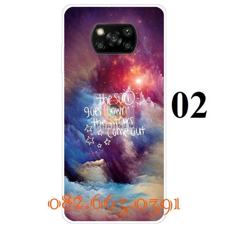 Ốp lưng Xiaomi Poco X3 NFC / Poco X3 Pro  dẻo in hình đẹp (p2)