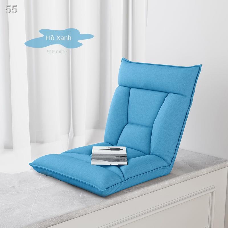 Zz ◎✣☊Giường ghế lười sofa đơn tatami ánh sáng net sang trọng gấp màu đỏ cho ký túc xá sinh viên đại học