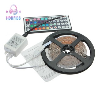 44 Key Remote Control RGB LED Strip 5M 3528 300 SMD stripe bar 12V