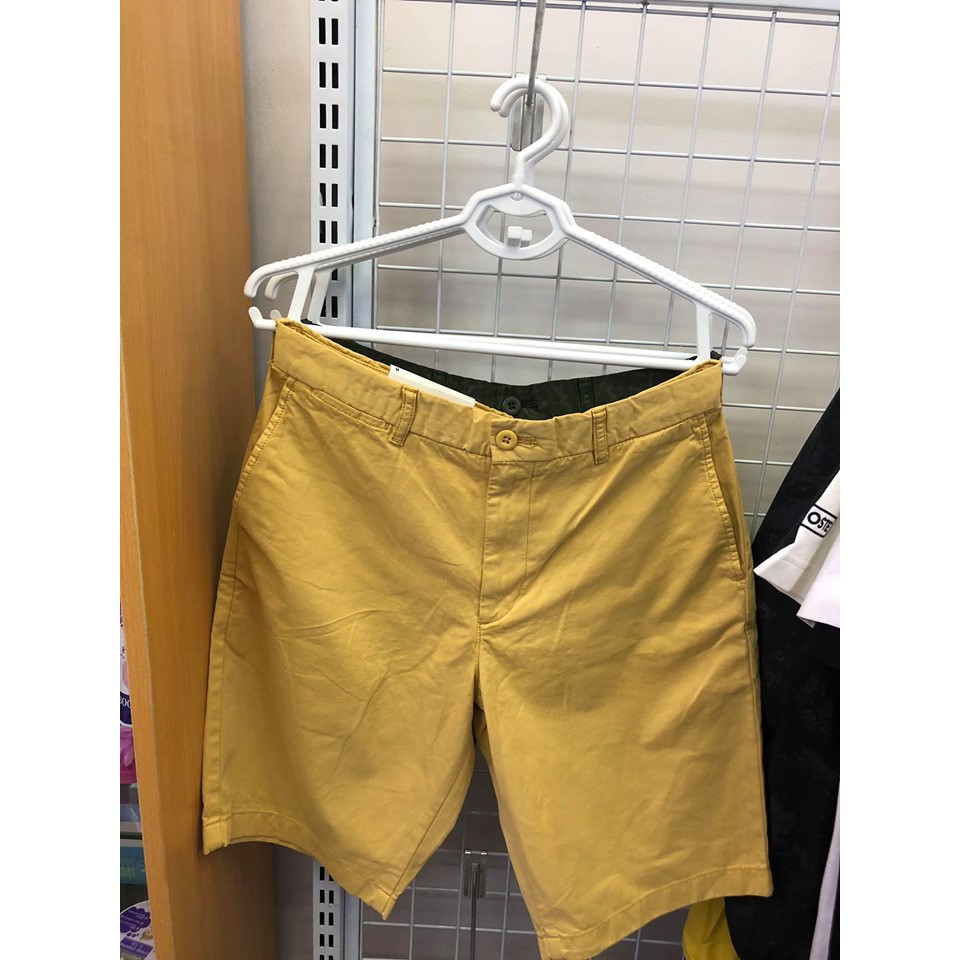 Quần short Kaki nam UNIQLO XÁCH TAY NỘI ĐỊA NHẬT BẢN