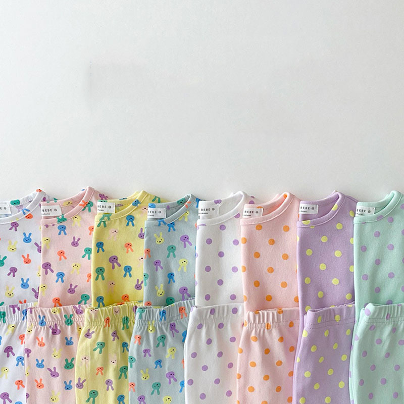 Bộ Đồ Ngủ Cotton Phong Cách Hàn Quốc 2021 Cho Bé