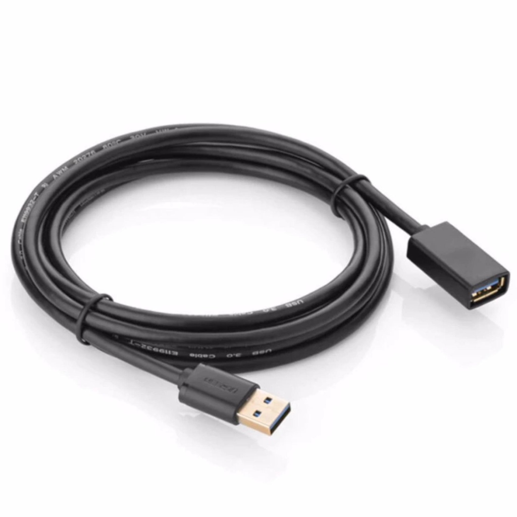 Cáp USB Nối Dài Chuẩn 2.0 Có Nhiều Chiều Dài 1.5m 3m 5m Tích Hợp Cục Chống Nhiễu Ferrite Bead Chất Liệu Vỏ Ngoài PVC