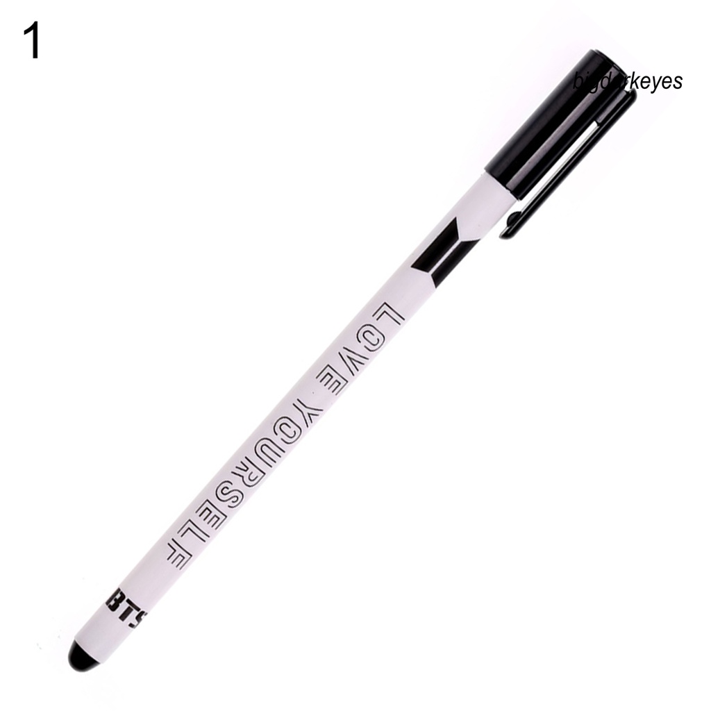 Bút Mực Gel Ngòi 0.5mm In Chữ BTS LOVE YOURSELF