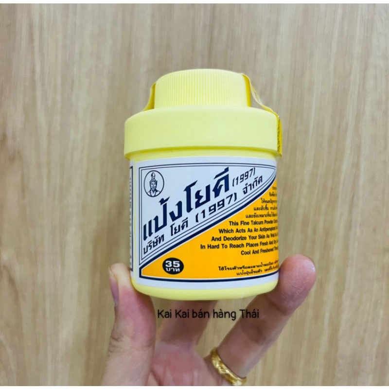 Phấn Thái Yoki chính hãng khử mùi giày, giảm mồ hôi chân, dùng được toàn thân hủ 60g