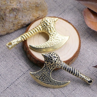 Móc khoá đồng thau hình chiếc rìu độc lạ thiết kế tinh xảo
