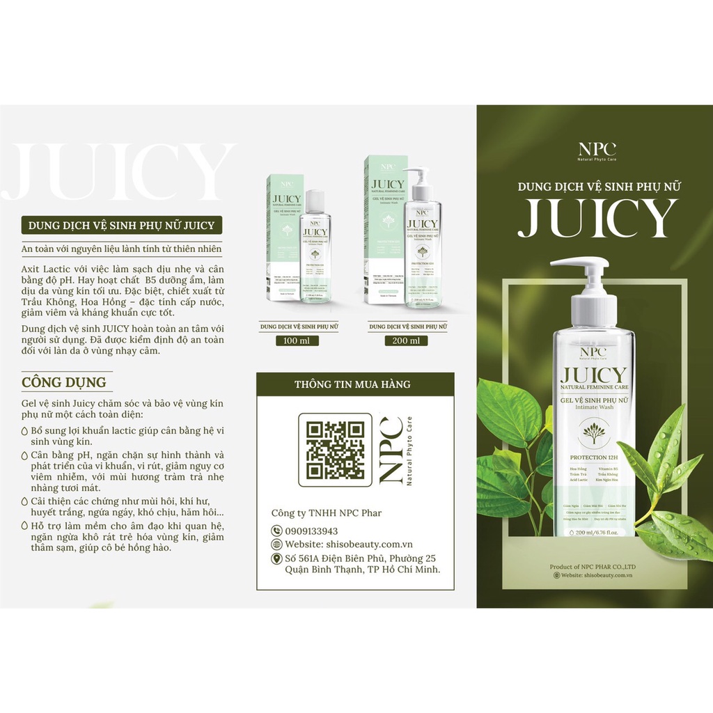 Dung dịch vệ sinh Juicy