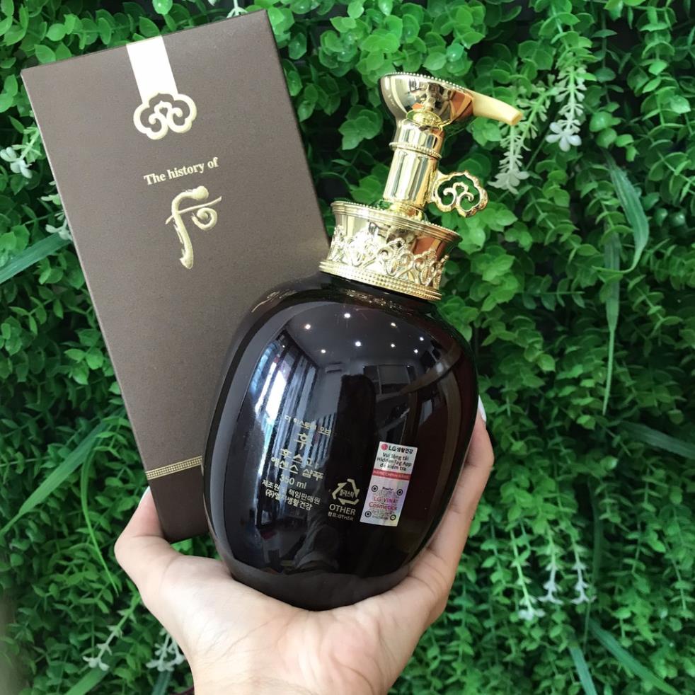 Dầu gội đông y cao cấp Whoo Spa Essence Shampoo 350ml - Chính hãng LGVina có tem