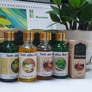Tinh dầu sả, quế, bạc hà, tràm 50ml