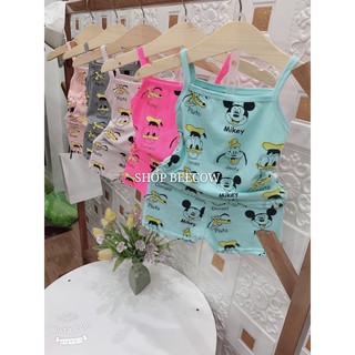 Bộ mickey 2 dây siêu xinh cho bé 8-18kg