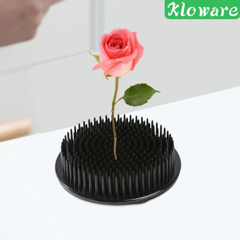 Đế Cắm Chậu Hoa Bền Bỉ Nghệ Thuật,Đế cắm hoa hình tròn đáy bằng cao su dùng cố định cành cây độc đáo