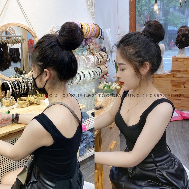 Búi tóc giả cao cấp