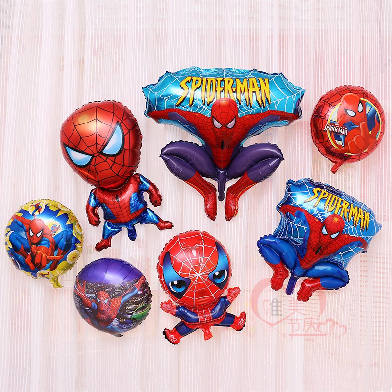 BÓNG NHÔM SPIDER MAN TO 60CM