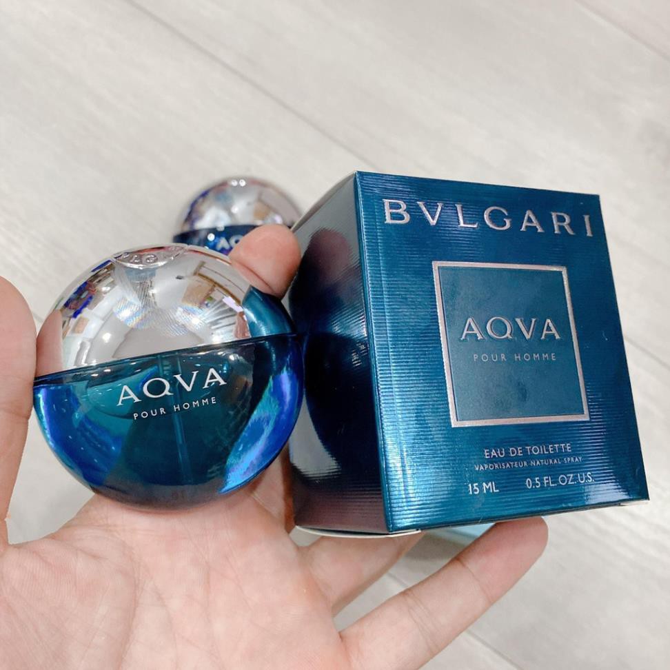 Nước hoa Nam Bvlgari Aqva Pour Homme - Marine - Atlantiqve 15ml 2021