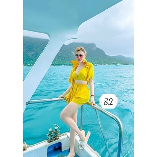 Set 3 món đi biển nữ siêu hot siêu xinh