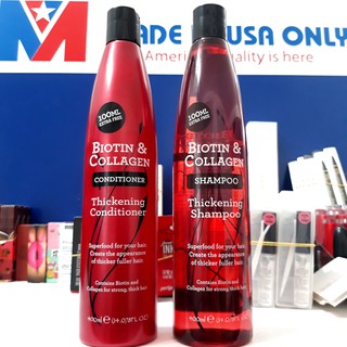 Bộ dầu gội xả biotin& collagen