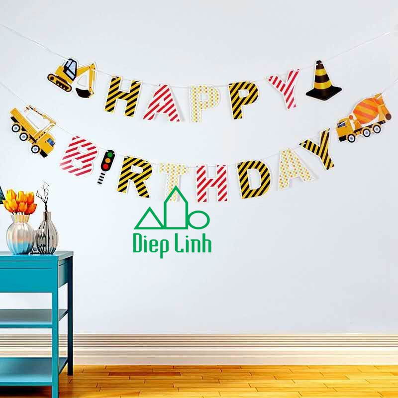 Dây Treo Trang Trí Happy Birthday Các Mẫu