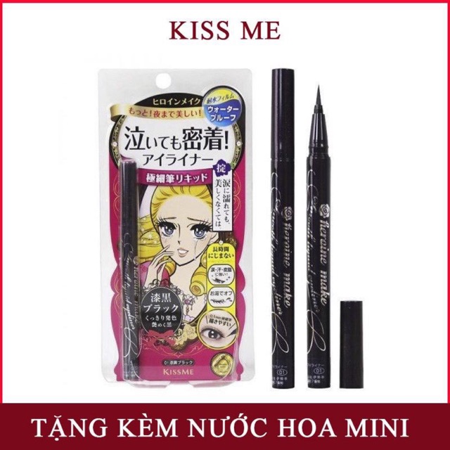 [Chính Hãng]Chì Kẻ Mắt Eyeliner Kiss Me Nhật Bản