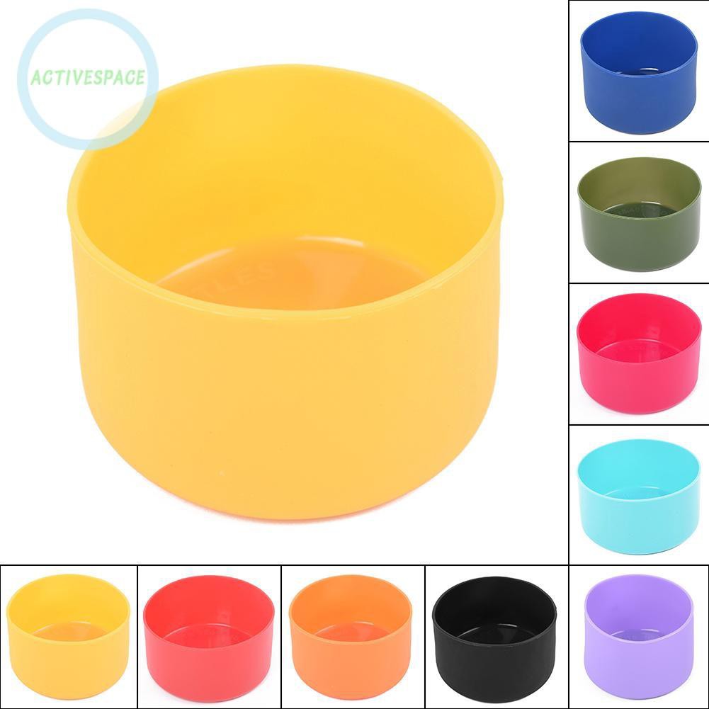 Protective Silicone Bottle Boot/Sleeve For HydroFlask Anti-Slip Bottom Cover Cap
