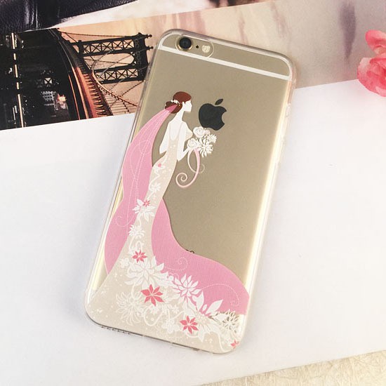 Ốp iPhone 7 Plus Silicon dẻo Ladies