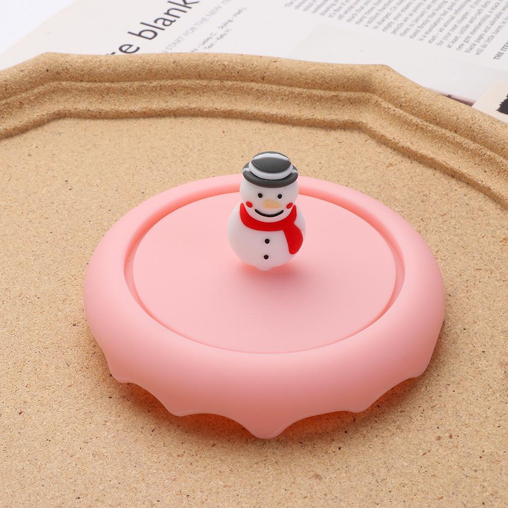 Nắp Đậy Cốc Trà / Cà Phê Bằng Silicone Chống Bụi Có Thể Tái Sử Dụng