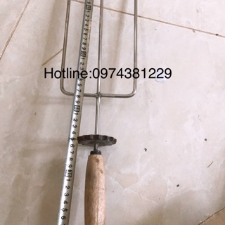 Xiên Quay Lò Nướng Gà-Cá-Ngan-vịt combo2 chiếc