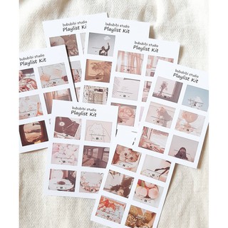 Set Bujo/ Planner sticker dùng trang trí 153m