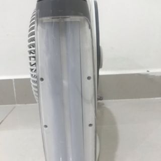 Quạt Sạc , Đèn Led lớn HDJ-FL 103