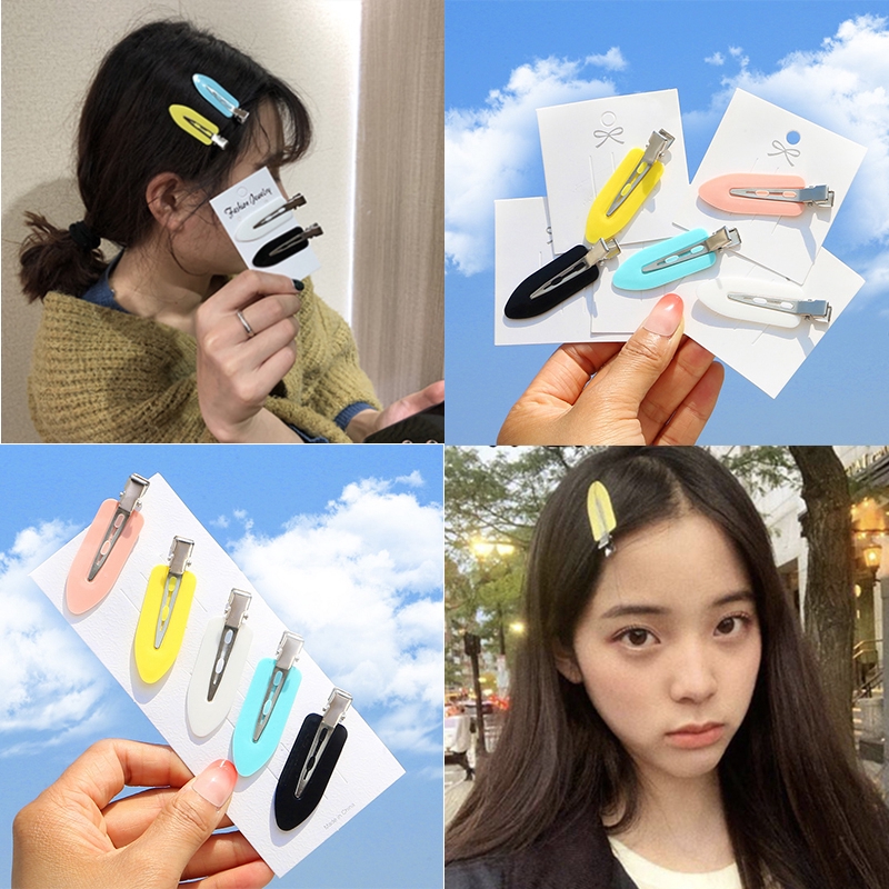 Set 4 Kẹp Tóc Thời Trang Dành Cho Nữ