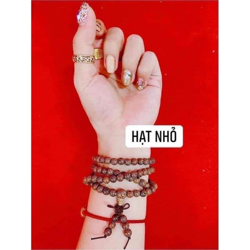 VÒNG TAY GỖ TRẦM HƯƠNG 108 HẠT THÁI LAN