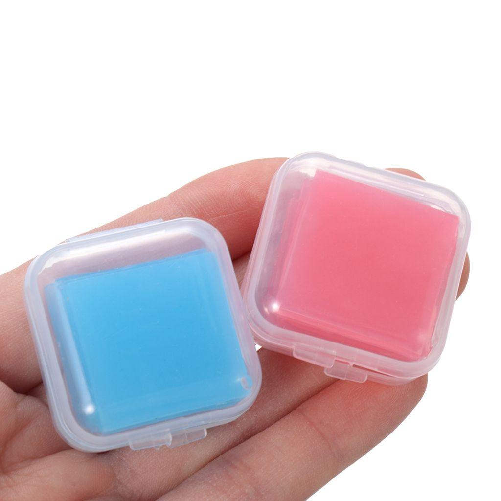 Hộp Silicone Đựng Hạt Nhựa Resin Hình Vuông Làm Tranh Đính Đá DIY