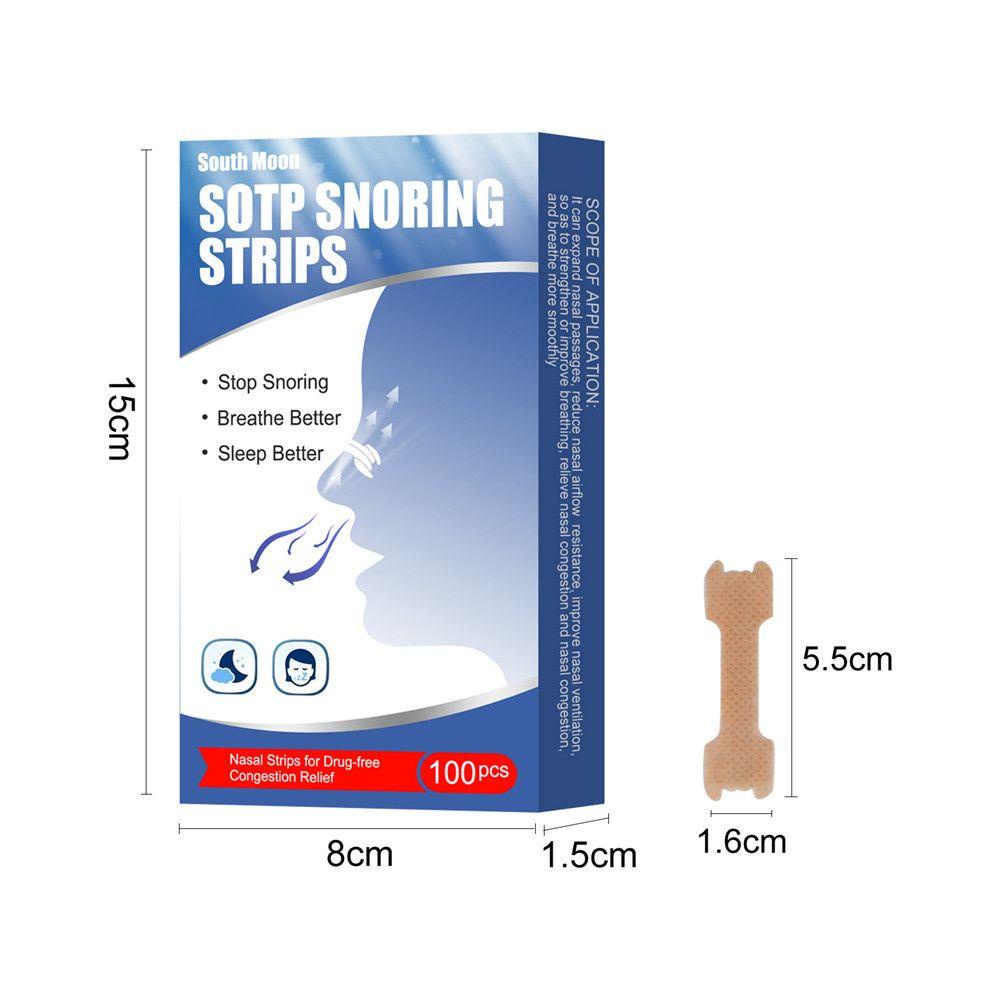 Set 100 Miếng Dán Mũi Chống Ngáy Khi Ngủ Tiện Dụng