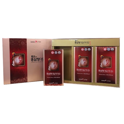 Nước Hồng Sâm Nguyên Chất Hàn Quốc, Hồng Sâm Sanga Cao Cấp, Hộp 30 gói -hoanggamkorea
