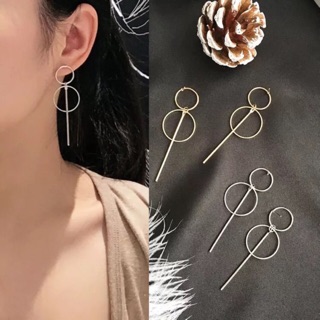 Bông tai cặp tròn dáng dài A2150