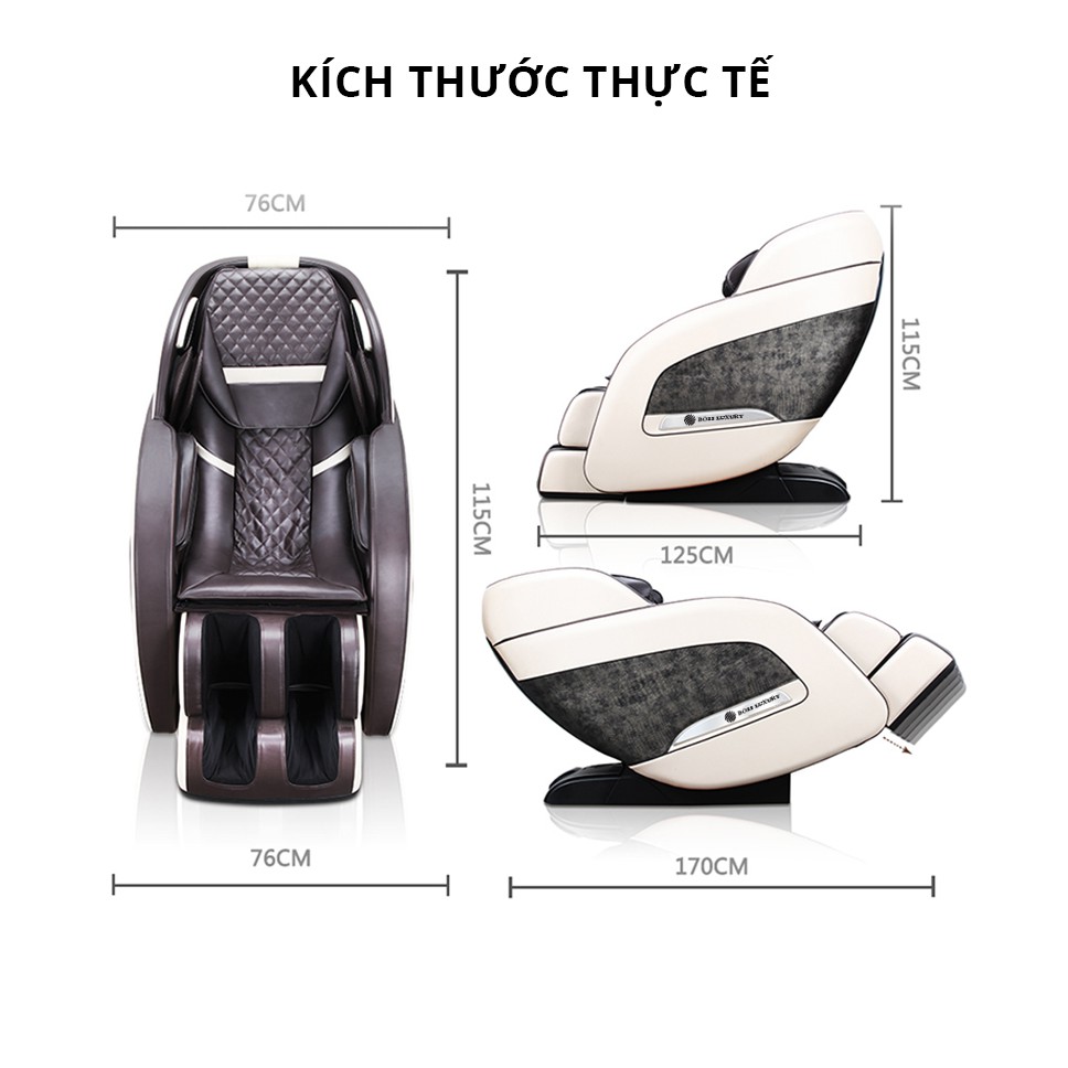 Thanh lý ghế massage BOSS LUXURY DMJ - 220 đập hộp | giá hãng 39 Triệu - thanh lý 26 triệu có nghe nhạc - bảo hành 6 năm