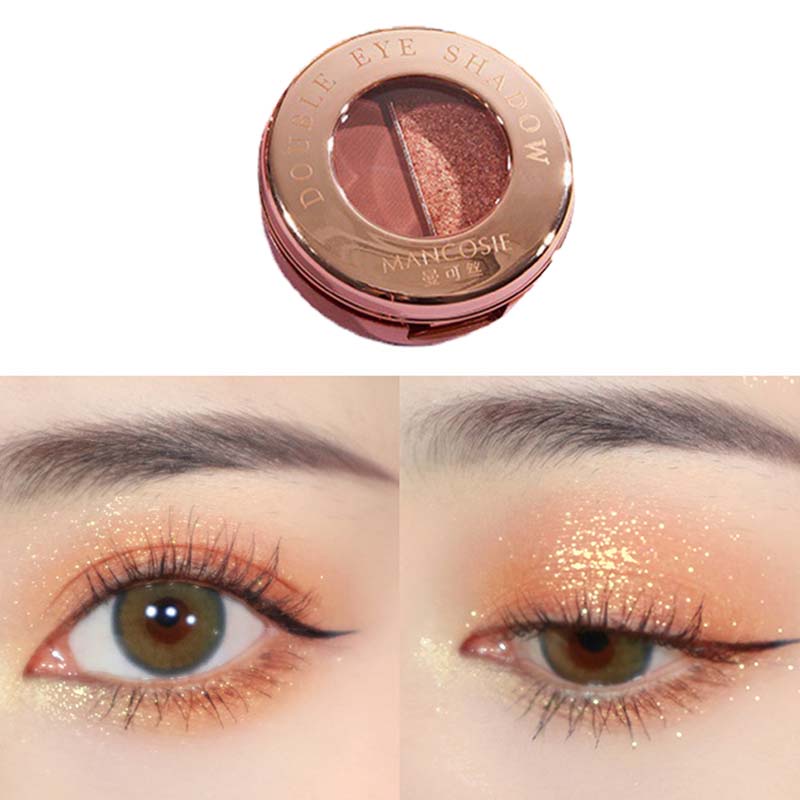 Galaxy Bảng Phấn Mắt Màu Lì Và Nhũ Lấp Lánh Ấn Tượng