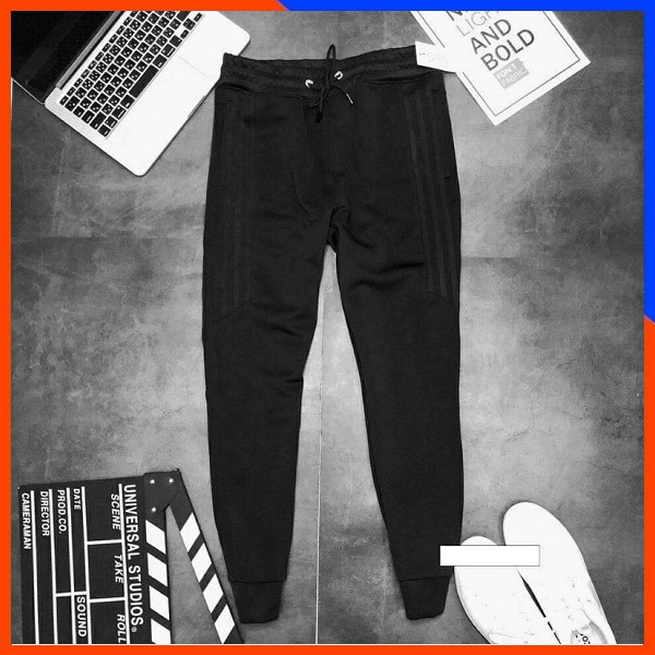 Quần thể thao nam dài 3 sọc đen trắng loại đẹp mẫu mới nhất 2021 QN31 - BLUE MENSWEAR | BigBuy360 - bigbuy360.vn